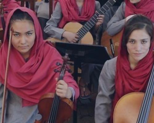 اوركسترا فتيات افغانيات