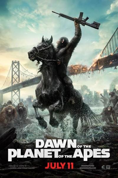 Dawn of the Planet of the Apes أفلام خيال علمي -