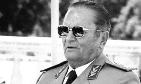Former president of Yugoslavia Josip Broz Tito