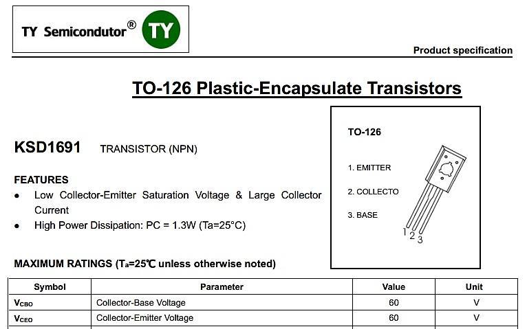 Transistor KD1691