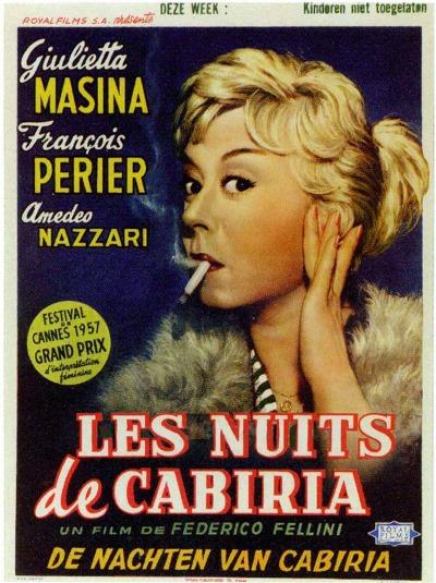LES NUITS DE CABIRIA-DE NACHTEN VAN CABIRIA - Belgian Poster