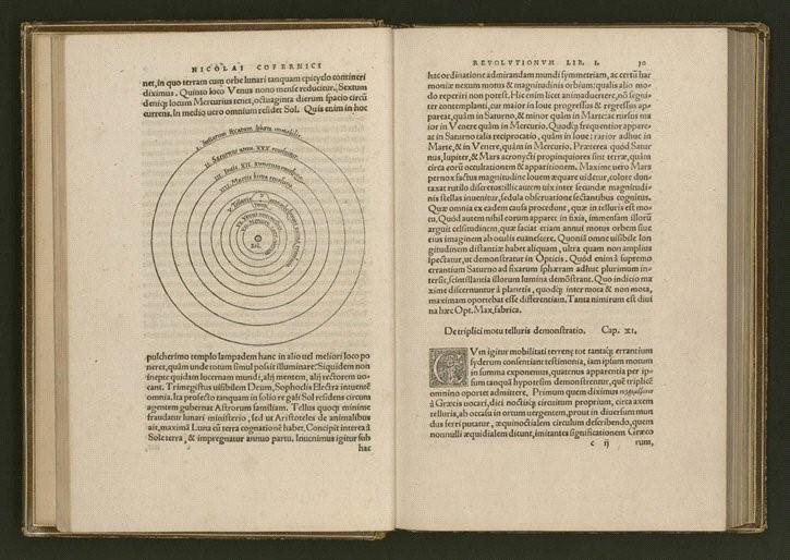 Nicolaus Copernicus Book Pages