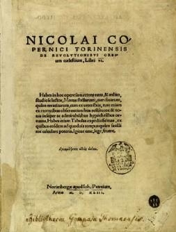 Nicolaus Copernicus Book