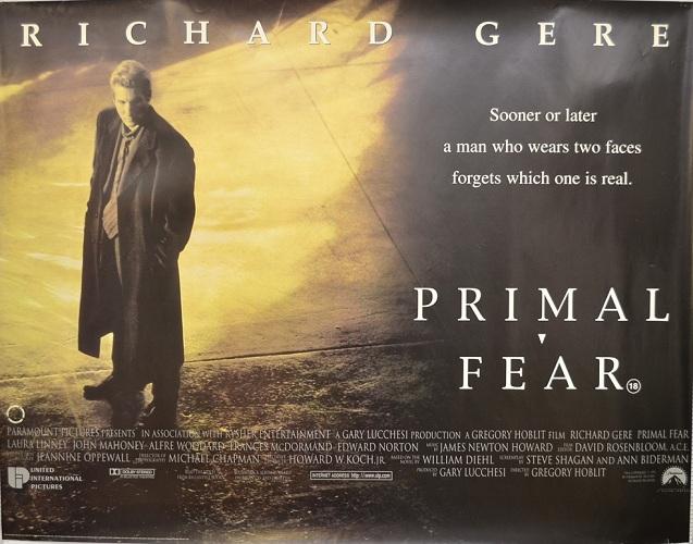 Primal Fear بوستر فيلم 