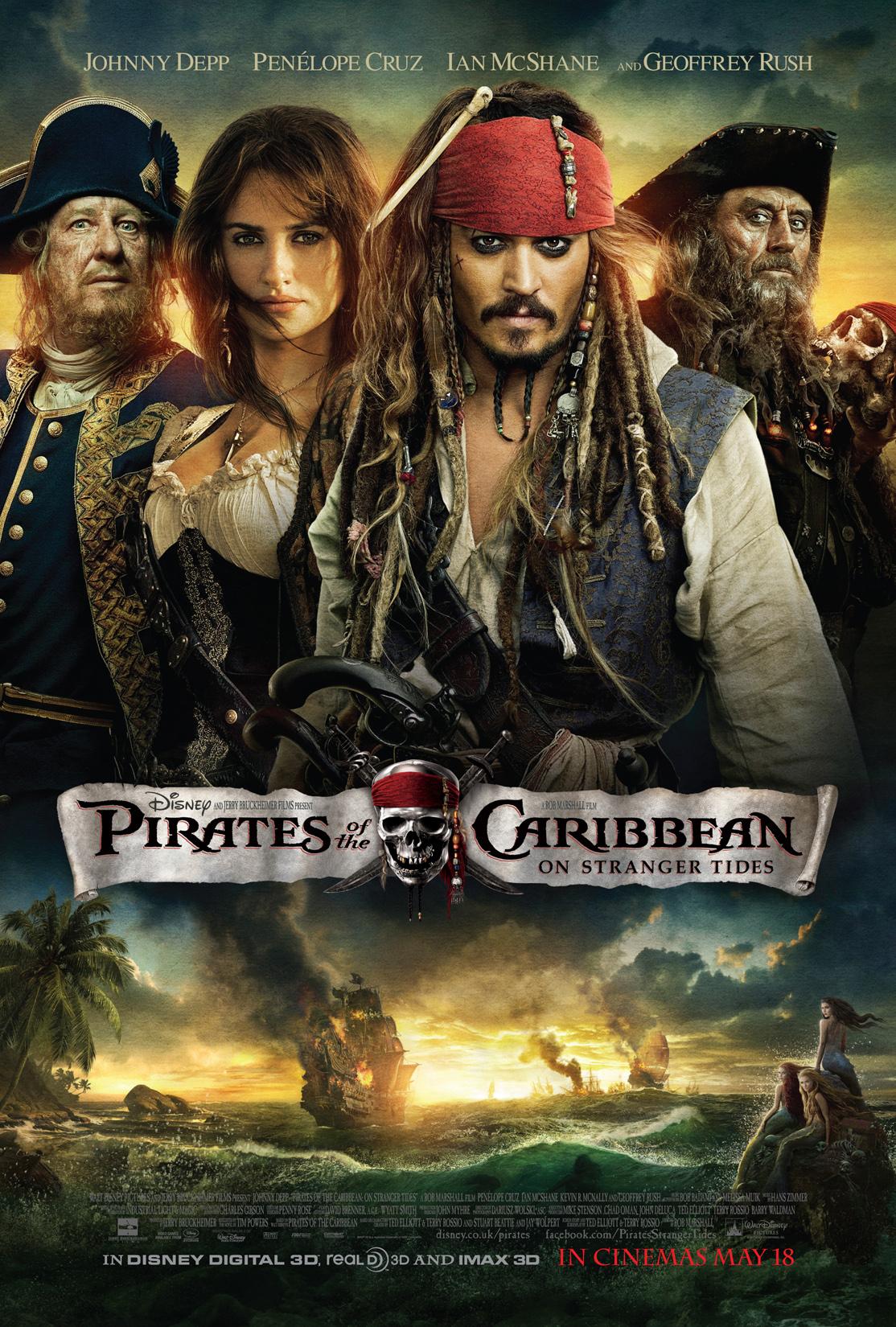 Pirates Of The Caribbean : On Stranger Tides - 2011 - الأفلام الأكبر ميزانية