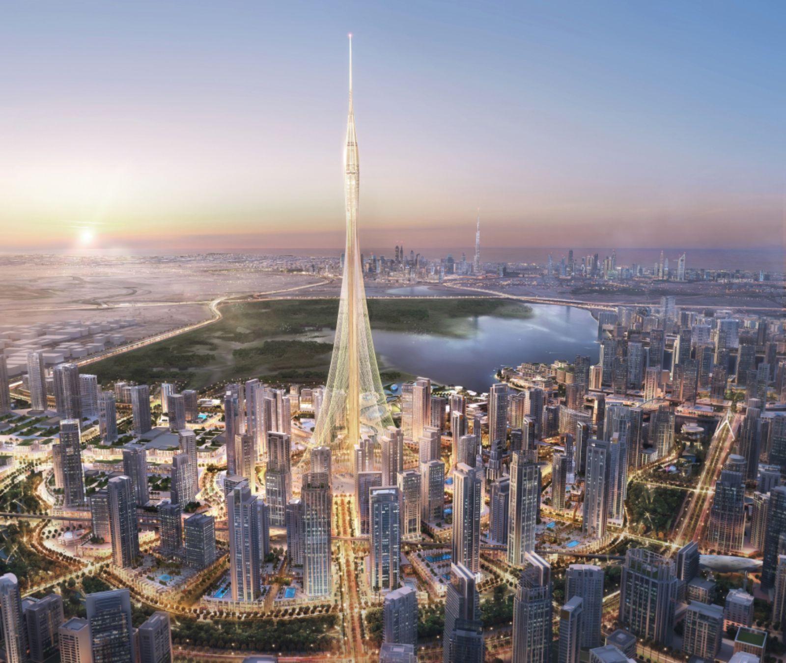 برج خور دبي - صورة للمدينة