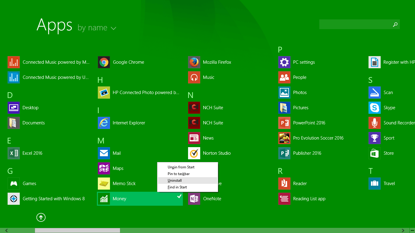 حذف وإزالة البرامج في نظام Windows