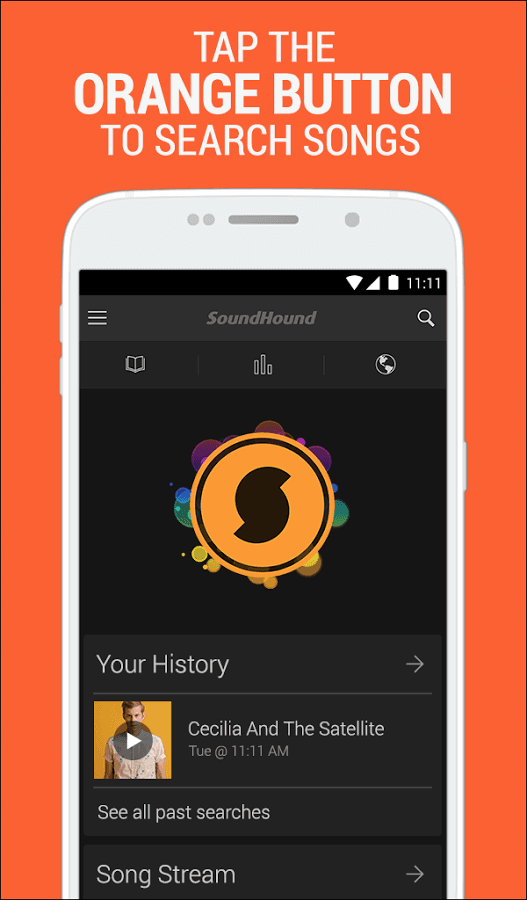 SoundHound أفضل تطبيقات أندرويد