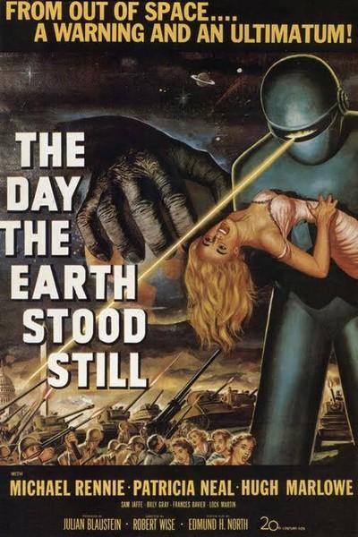 The Day the Earth Stood Still أفضل أفلام خيال علمي -