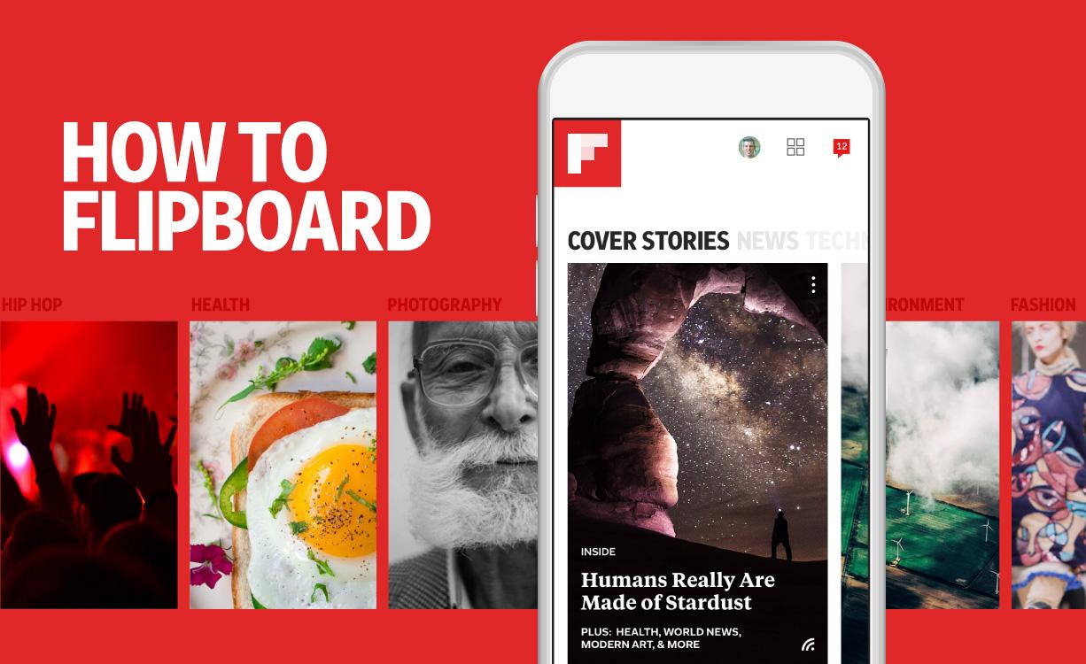 تطبيق Flipboard - أكثر التطبيقات تحميلاً