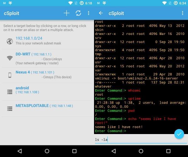  تطبيقات أندرويد للاختراق android-hacking-app-cploit