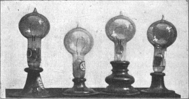 مصباح إديسون الأصلي والذي كان يستخدم الكربون وقتها