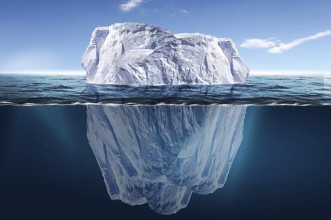 iceberg--1-11 نصيحة قيّمة للكتابة