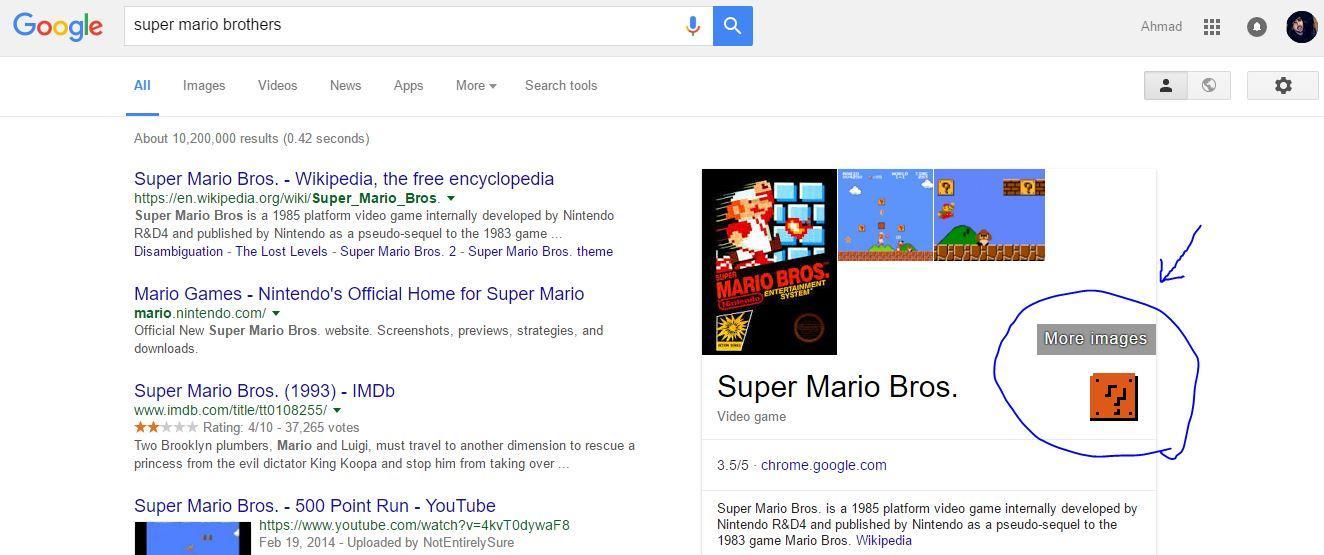 Super Mario from browser