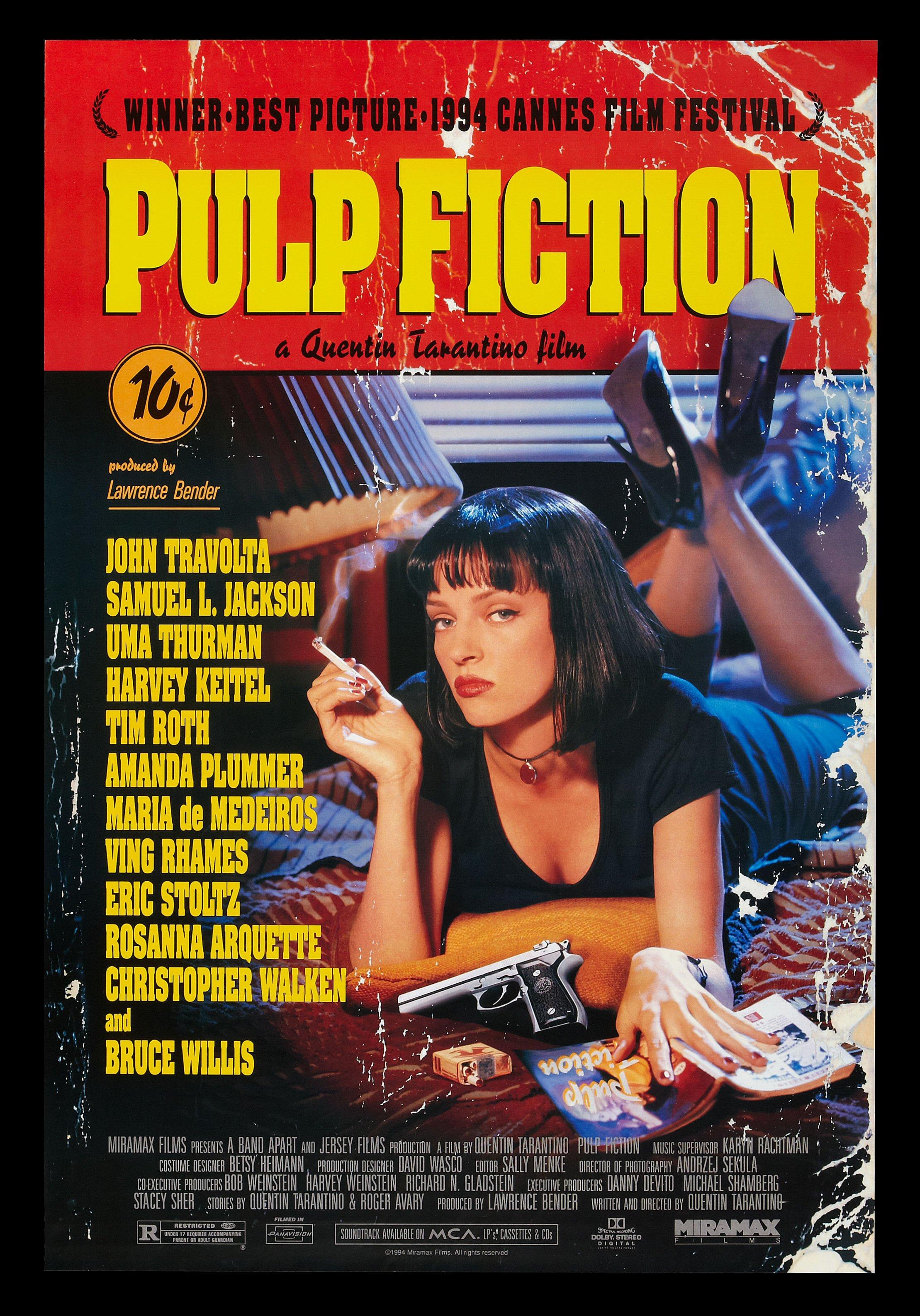 فيلم Pulp Fiction - بوستر