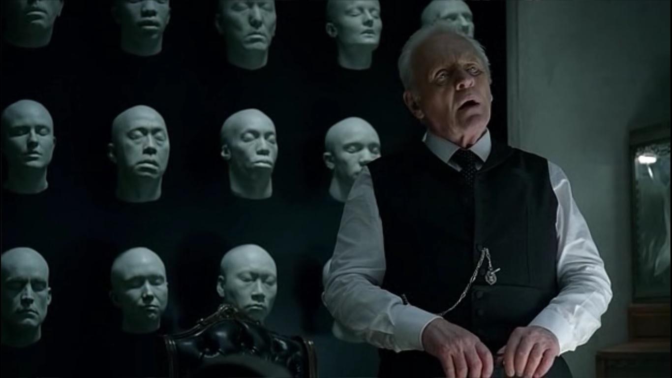 أنطوني هوبكنز في الحلقة الثالثة من مسلسل Westworld
