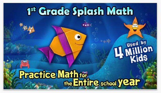 Splash Math - تطبيق تعليمي للأطفال