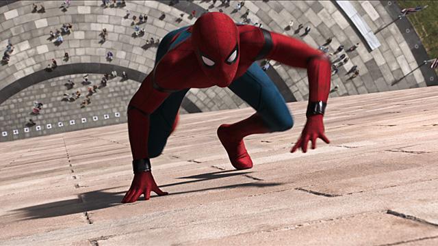 توم هولاند في فيلم Spider-Man: Homecoming