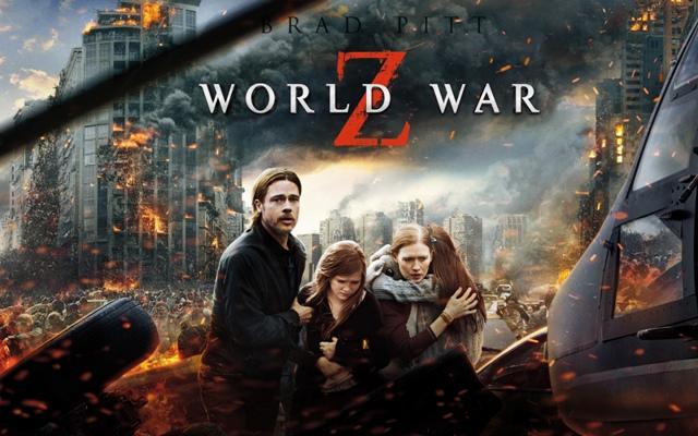 المرتبة الثالثة – World War Z أفلام الخيال العلمي لعام 2013