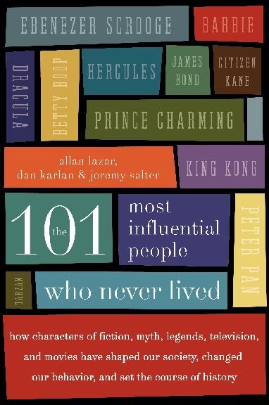 كتاب الأشخاص الخيالية الـ 101 الأكثر نفوذًا بالعالم
