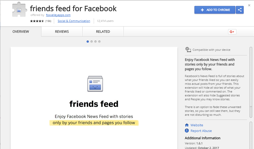 لمحبي الألوان والحركات … إضافات لمتصفح جوجل كروم لتخصيص استخدامك لفيسبوك Friend-feed