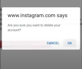 Supprimer votre compte Instagram