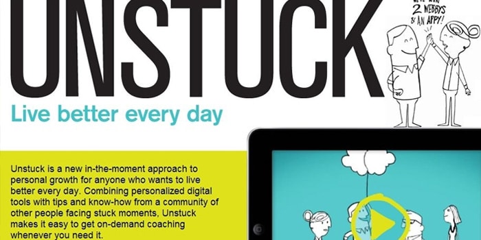 تطبيق Unstuck - تطبيقات تطوير الذات