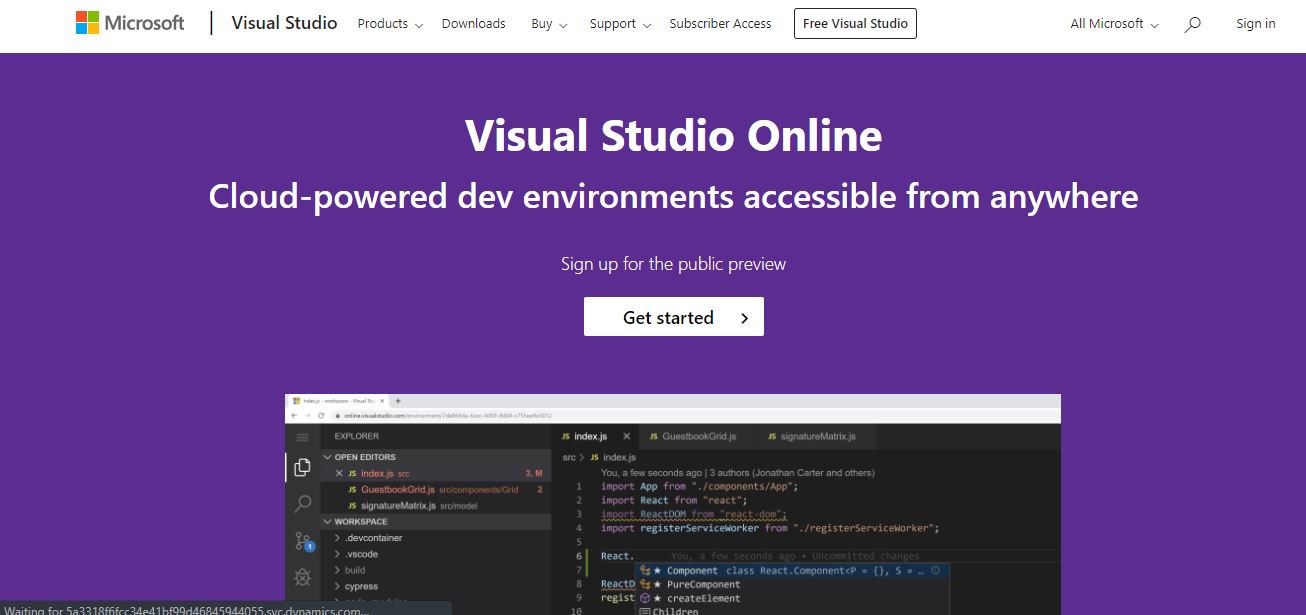 Visual Studio Online