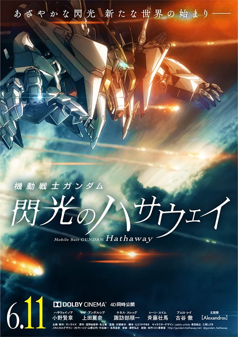 بوستر Mobile Suit Gundam Hathaway