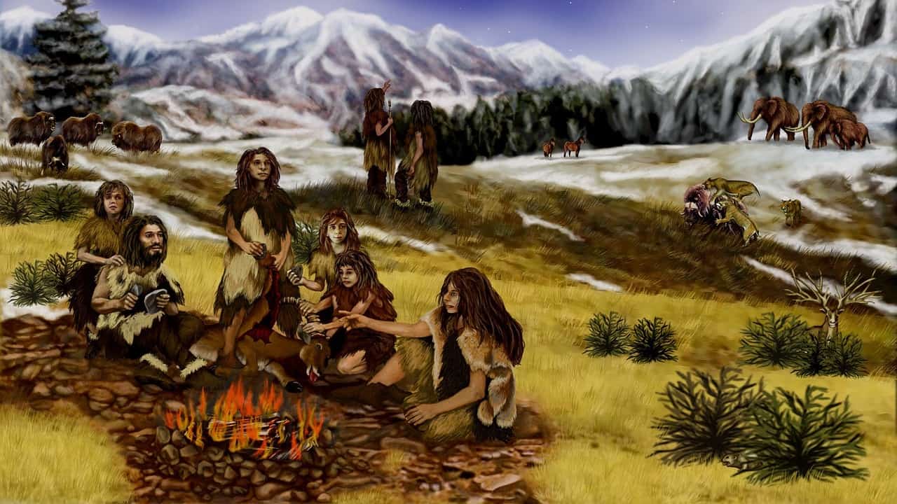 كيف وصل البشر إلى القارة الأمريكية قبل كريستوفر كولومبوس بآلاف السنين؟ Neanderthals-96507_1280-min-1