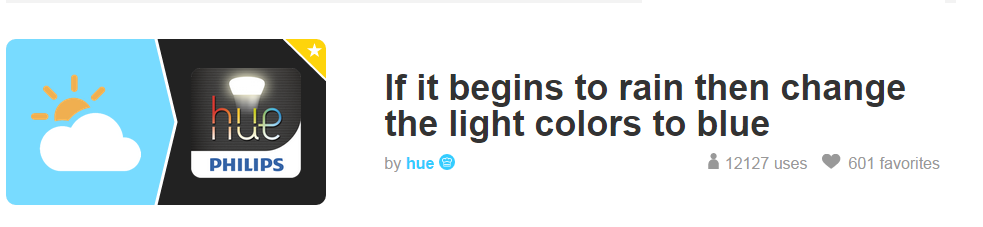 إذا أمطرت السماء، غير لون المصباح إلى الأزرق