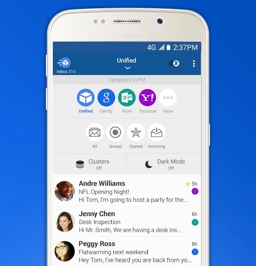  ستة تطبيقات أساسية جدًا لمستخدمي أندرويد الجدد للحصول على تجربة أفضل! Android-Mail