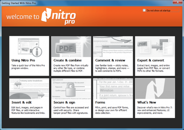 Nitro PDF Pro وهو من أفضل برامج الكمبيوتر