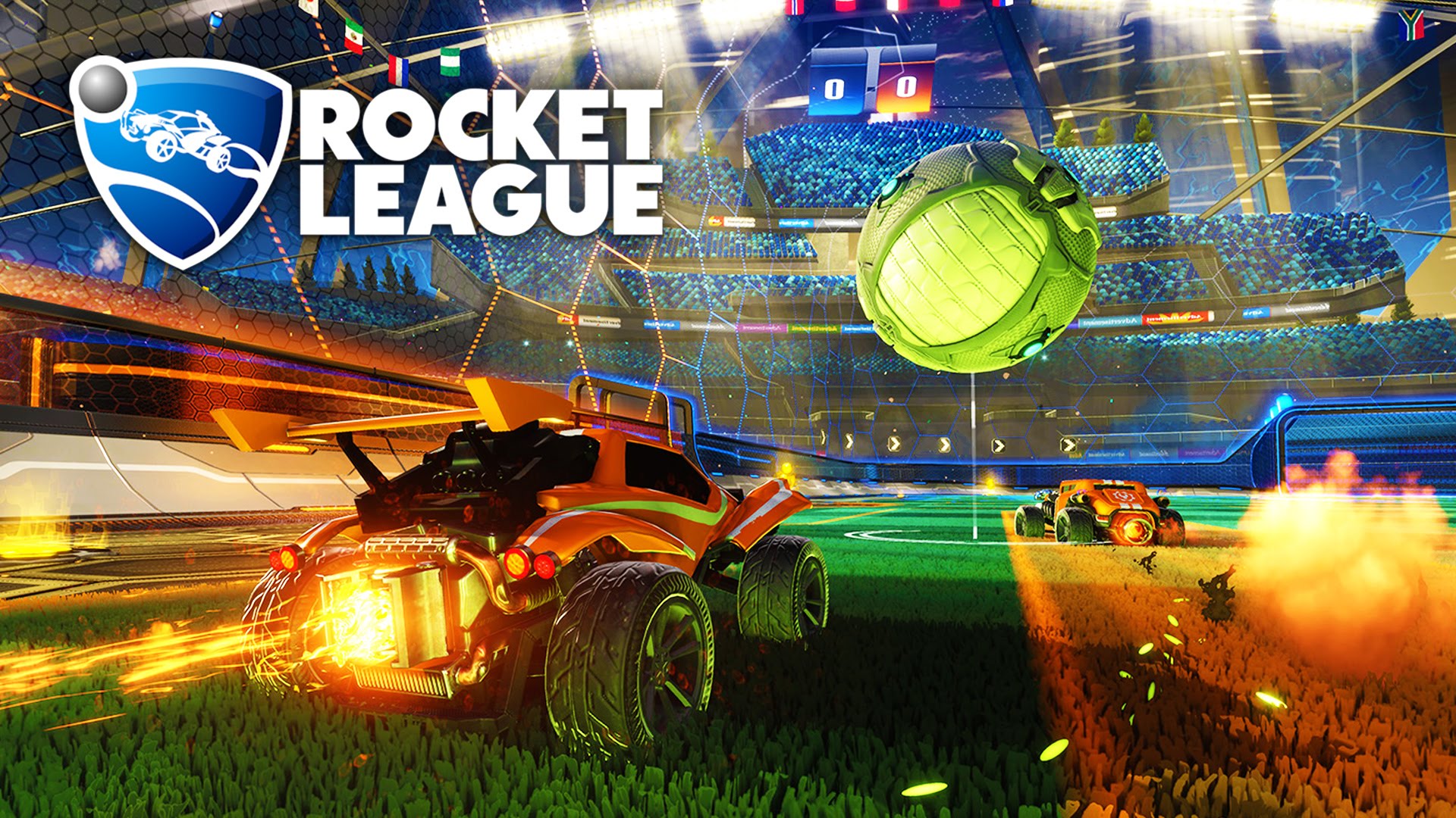 Rocket League وهي من أفضل ألعاب الكمبيوتر