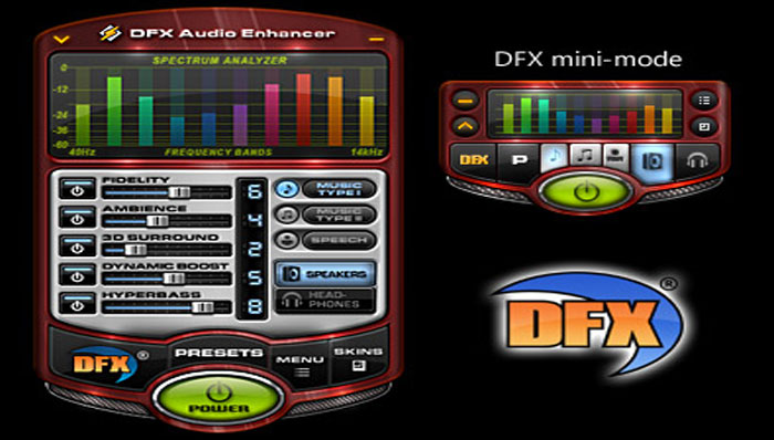 DFX Audio Enhancer وهو من أفضل برامج الكمبيوتر
