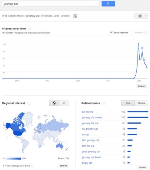 google-trends-explore أداة من غوغل